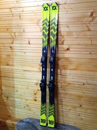 LYŽE VOLKL RACETIGER JR YELLOW 160CM --MODEL 2025--